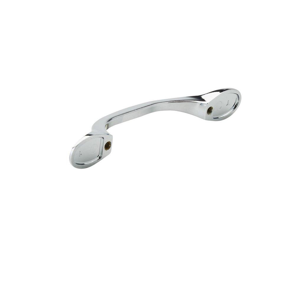 Allison Value Hardware 3 in (76 mm) Center-to-Center Polished Chrome Cabinet Pull 