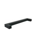 Monument 5-1/16 in (128 mm) Center-to-Center Matte Black Cabinet Pull 