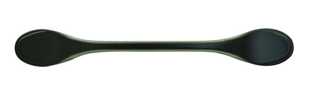 Allison Value Hardware 3 in (76 mm) Center-to-Center Matte Black Cabinet Pull 