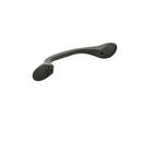 Allison Value Hardware 3 in (76 mm) Center-to-Center Matte Black Cabinet Pull 