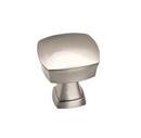 1-1/4 in. Square Cabinet Knob in Satin Nickel