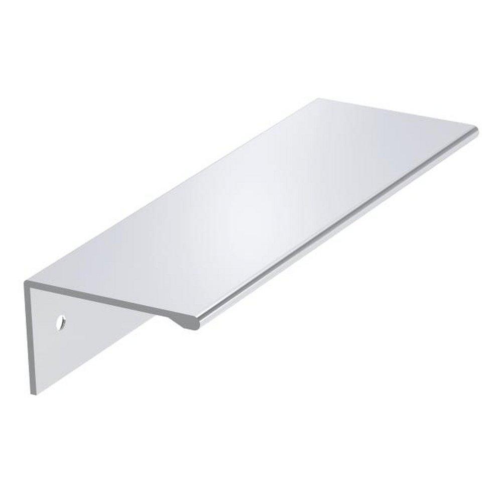 Amerock Polished Chrome 3-3/4 in. Center-to-Center Edge Pull 