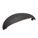 3 in. Center-to-Center Oil Rubbed Bronze Cabinet Cup Pull
