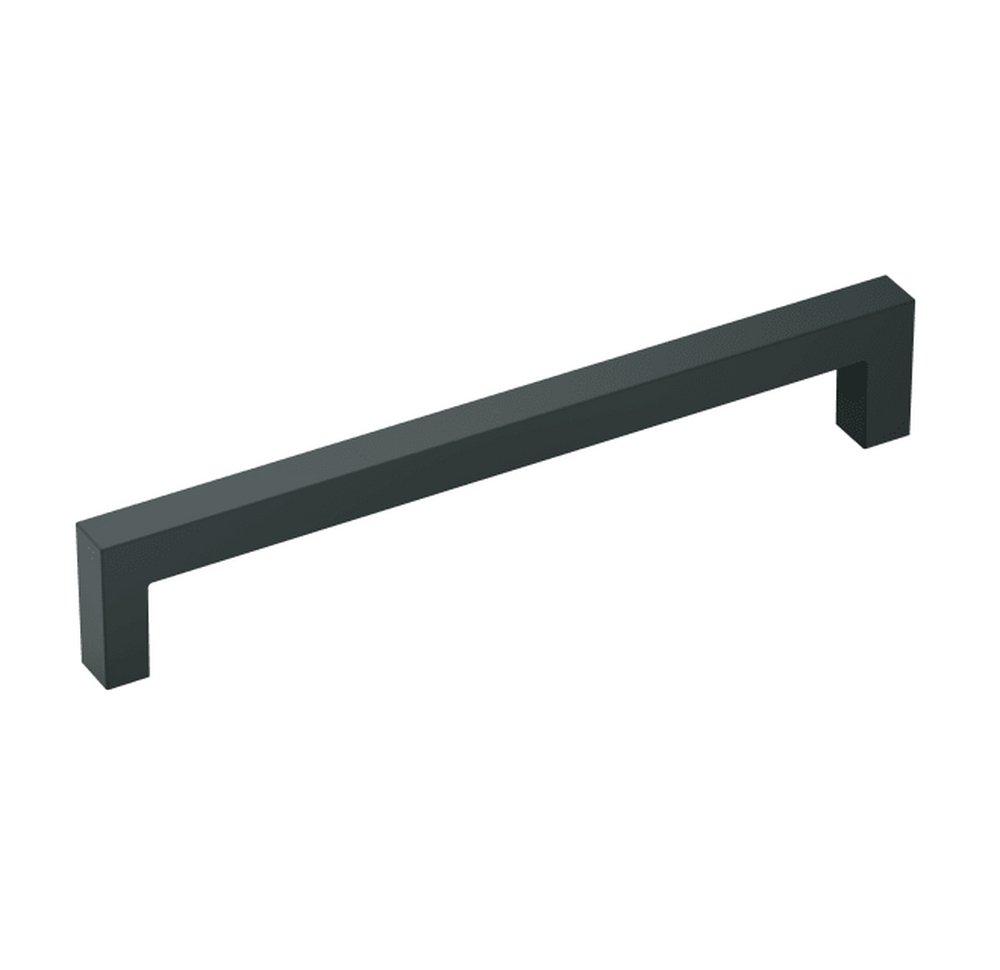 Amerock Matte Black 6-5/16 in. Center-to-Center Pull 