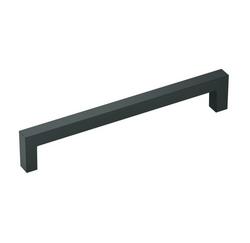 6-5/16 in. Center-to-Center Cabinet Pull in Matte Black