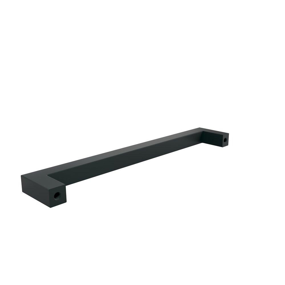 Monument 6-5/16 in (160 mm) Center-to-Center Matte Black Cabinet Pull 