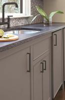 Monument 6-5/16 in (160 mm) Center-to-Center Matte Black Cabinet Pull 
