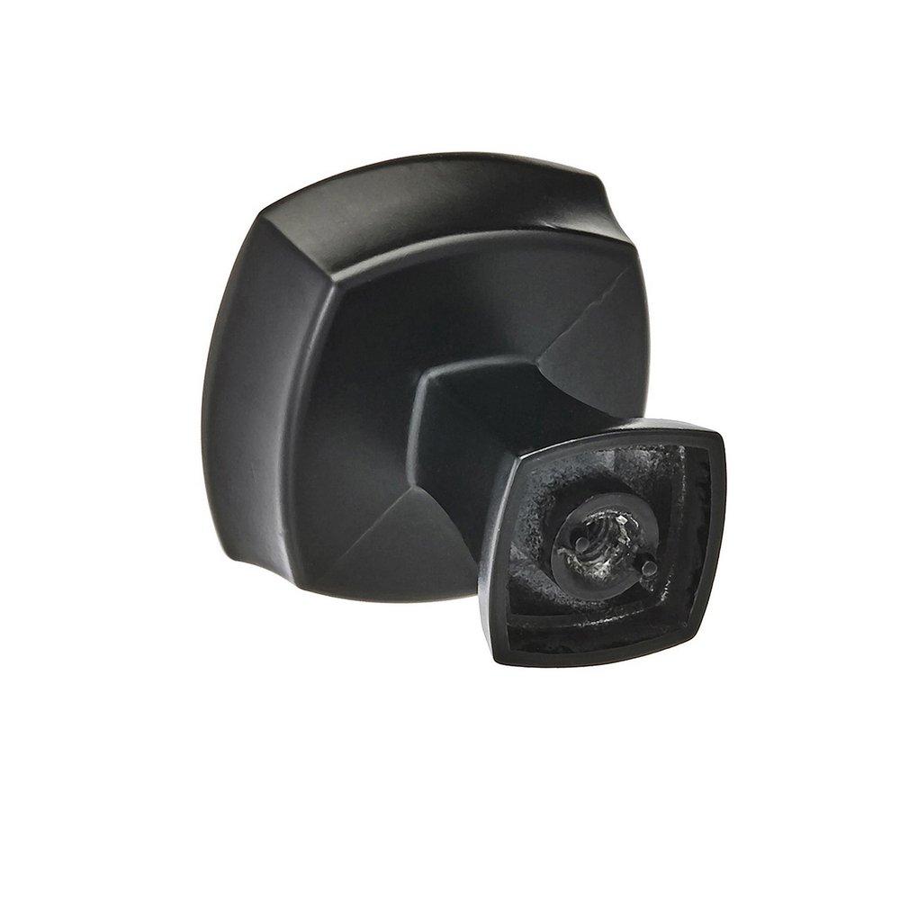 Allison Value Hardware 1-1/4 in (32 mm) Length Matte Black Cabinet Knob 