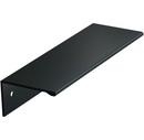 Amerock Flat Black 3-3/4 in. Center-to-Center Edge Pull 