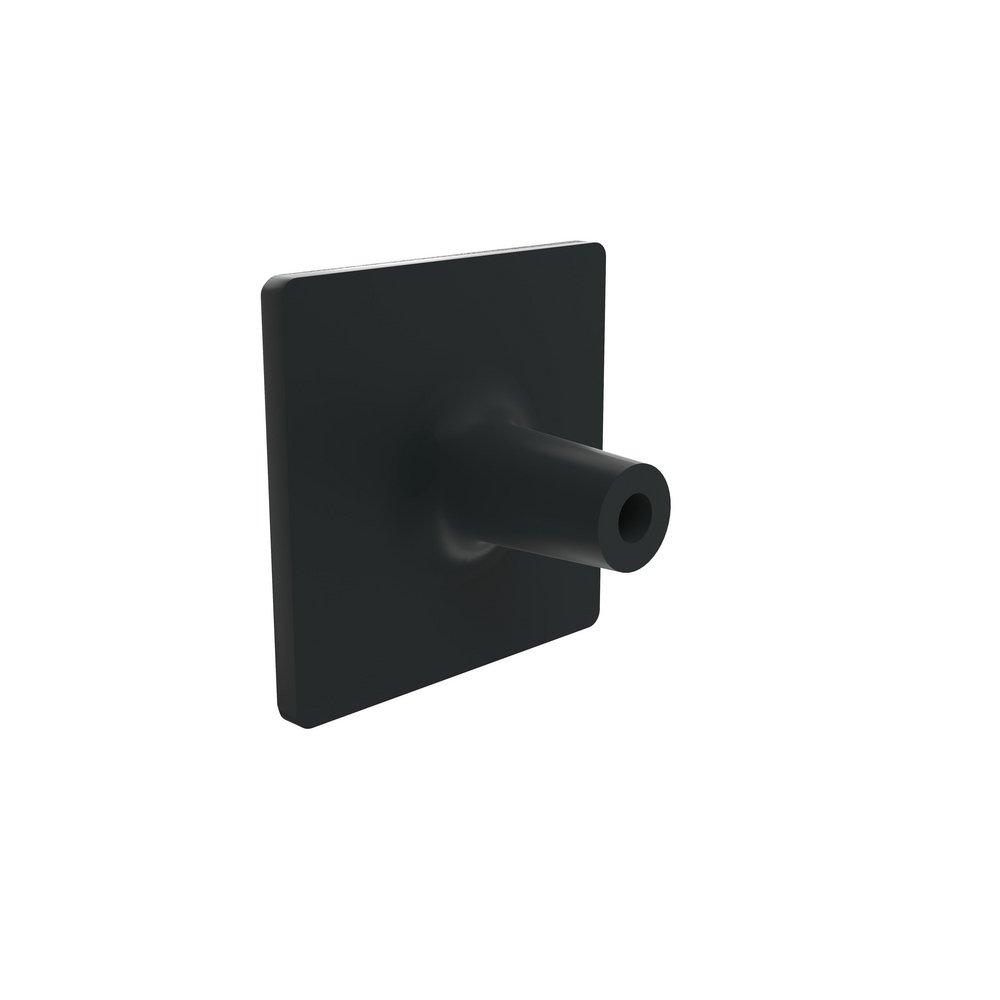 Extensity 1-1/2 in (38 mm) Length Matte Black Cabinet Knob 
