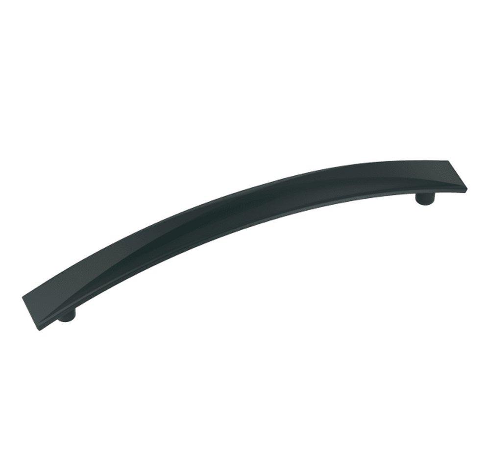 Amerock Matte Black 6-5/16 in. Center-to-Center Pull 