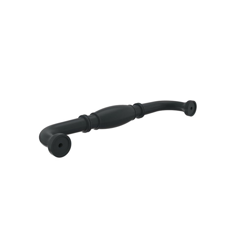 Granby 6-5/16 in (160 mm) Center-to-Center Matte Black Cabinet Pull 