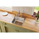 Elkay Lustrous Satin 19-1/2 x 22 in. Stainless Steel Single Bowl Drop-in Kitchen Sink in Lustrous Satin 