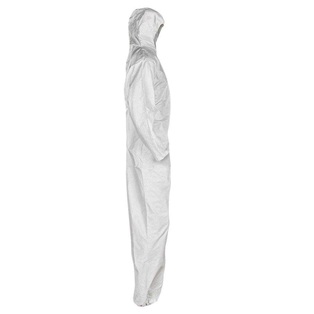 KleenGuard™ White Fabric Coverall with Hood in White 