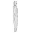 KleenGuard™ White Fabric Coverall with Hood in White 