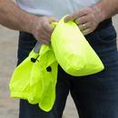 ERB Safety Hi-Viz Lime Polyester Pongee Windbreaker with Hood in Hi-Viz Lime 