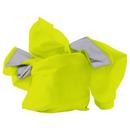 ERB Safety Hi-Viz Lime Polyester Pongee Windbreaker with Hood in Hi-Viz Lime 