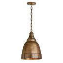 Capital Lighting Oxidized Brass 100W 1-Light Medium E-26 Incandescent Pendant 