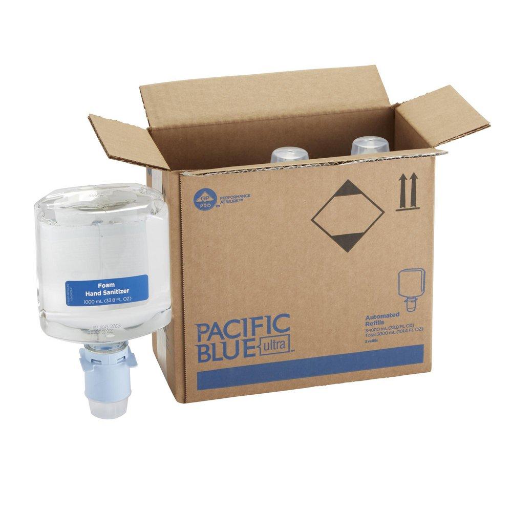 Georgia-Pacific Clear Foam Sanitizer Dispenser Refill (Case of 3) 