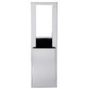 Georgia-Pacific Silver 6.93 gal Stainless Steel Flex Trash Receptacle 