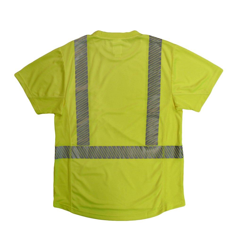 Radians Hi-Viz Green Size XL Short Sleeve T-Shirt 
