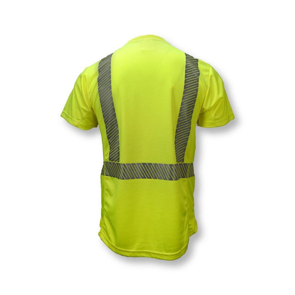 Radians Hi-Viz Green Size XL Short Sleeve T-Shirt 