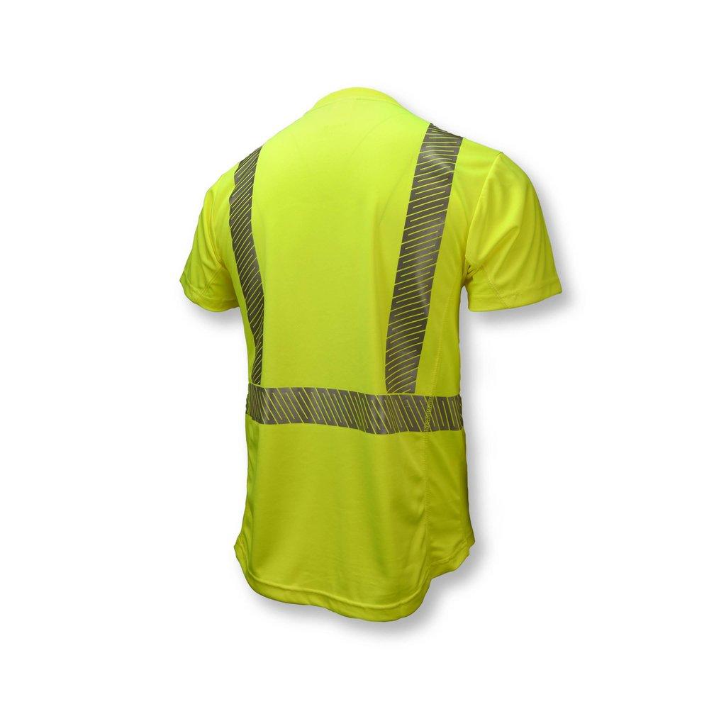 Radians Hi-Viz Green Size XL Short Sleeve T-Shirt 