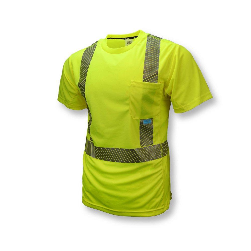 Radians Hi-Viz Green Size XL Short Sleeve T-Shirt 