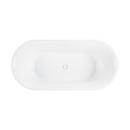 Signature Hardware White 67 x 31 in. Freestanding Bathtub 