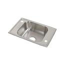 Elkay Brushed Satin 25 x 17 x 6-1/2 in. Drop-in Classroom Sink 