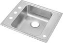Elkay Lustrous Satin 22 x 19-1/2 x 5-1/2 in. Drop-in Classroom Sink 