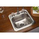 Elkay Brushed Satin 15 x 15 in. Drop-in Stainless Steel Bar Sink 