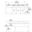 Elkay Brushed Satin 33 x 22 in. Stainless Steel Double Bowl Drop-in Kitchen Sink in Brushed Satin 