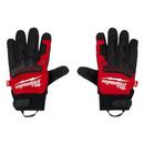 Milwaukee&reg; Black Polyester Winter Demolition Gloves in Black and Red 