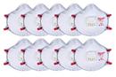Milwaukee® White NIOSH 42 CFR 84 Valved Respirator with Gasket in White (Pack of 10) 