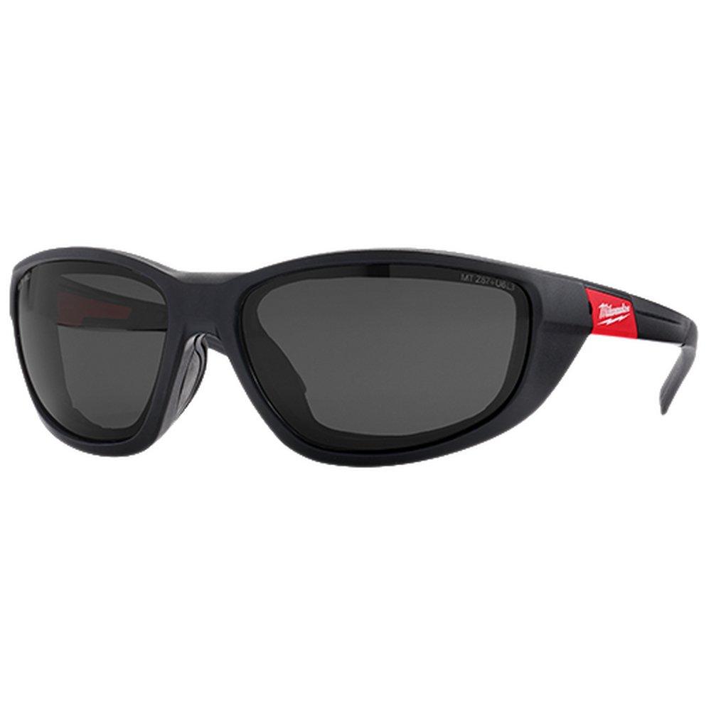 Milwaukee&reg; Silver Black Plastic Safety Glasses 