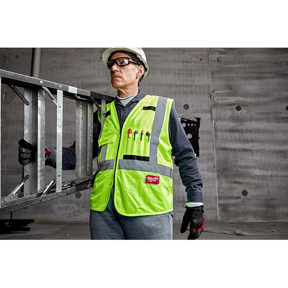 Milwaukee&reg; Yellow Safety Vest in Yellow 
