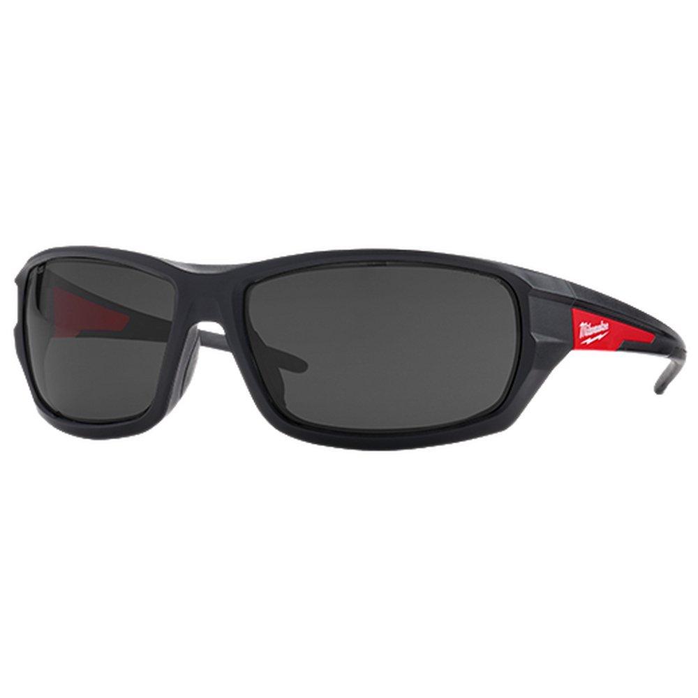Milwaukee&reg; Silver Black Plastic Safety Glasses 