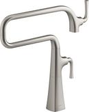 KOHLER Vibrant Stainless Two Handle Lever Pot Filler 