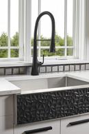 KOHLER Matte Black Single Handle Pull Down Kitchen Faucet 
