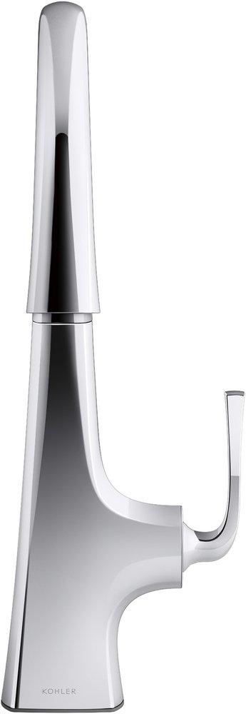 KOHLER Polished Chrome Single Handle Kitchen Faucet 