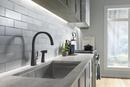 KOHLER Matte Black Single Handle Pull Down Kitchen Faucet 