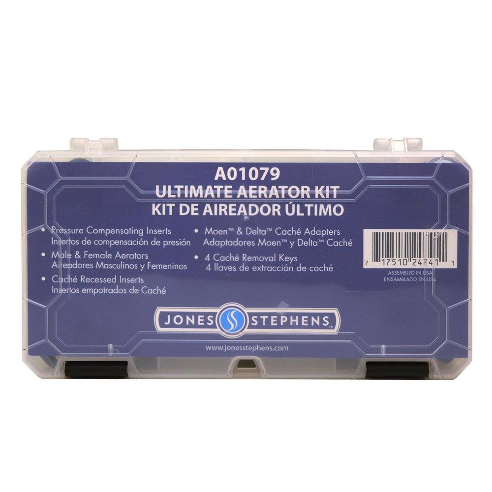 Jones Stephens Chrome Plated Male Threaded x Female Threaded Aerator 