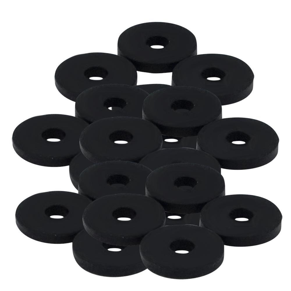 Jones Stephens Black Rubber Bibb Washer (Pack of 25) 