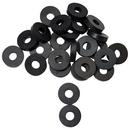 Jones Stephens Black Rubber Bibb Washer (Pack of 25) 