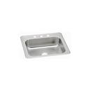Elkay Brushed Satin 25 x 21-1/4 in. Stainless Steel Single Bowl Drop-in Kitchen Sink in Brushed Satin 