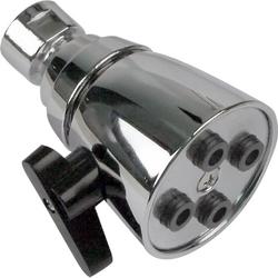 Dual Function Showerhead in Chrome Plated