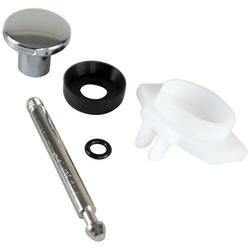 5-1/2 in. Stainless Steel, Plastic and Rubber Diverter Spout Kit in Polished Chrome