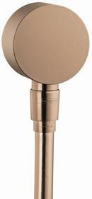 Wall Supply Bathroom Faucet Part in Brushed Bronze