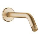 Shower Arm Bathroom Faucet Part in Brushed Bronze